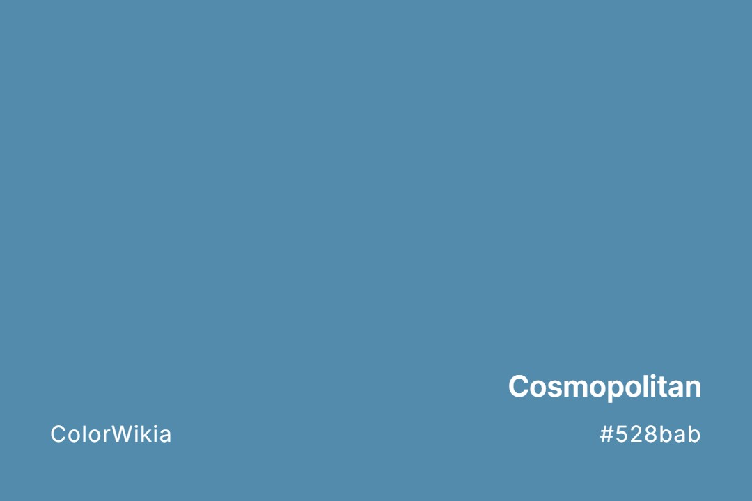 Cosmopolitan Color – #528bab: Codes and Complete Breakdown