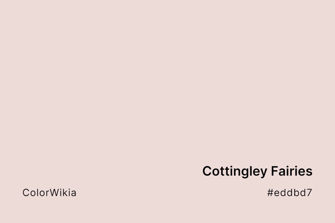 Cottingley Fairies Color – #eddbd7: Codes and Complete Breakdown