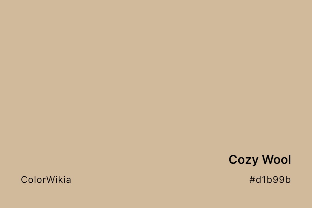 Cozy Wool Color – #d1b99b: Codes and Complete Breakdown