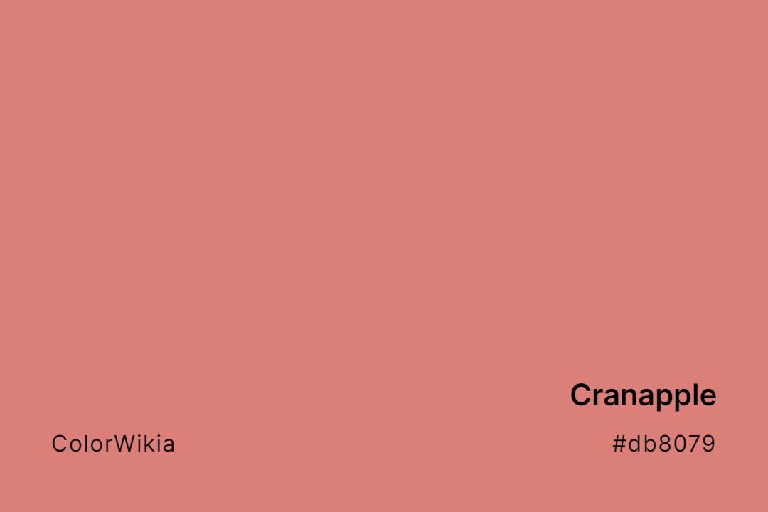 Cranapple Color – #db8079: Codes and Complete Breakdown