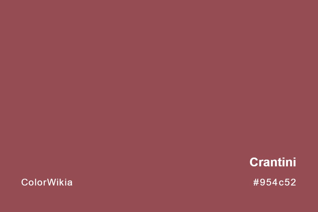 Crantini Color – #954c52: Codes and Complete Breakdown