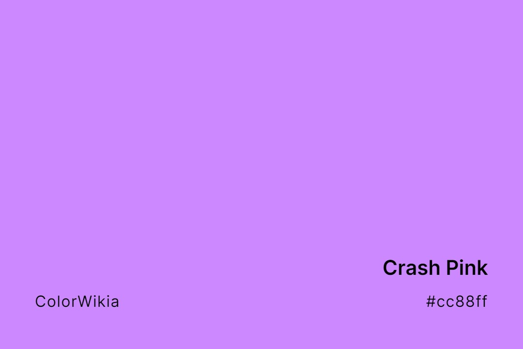 Crash Pink Color – #cc88ff: Codes and Complete Breakdown
