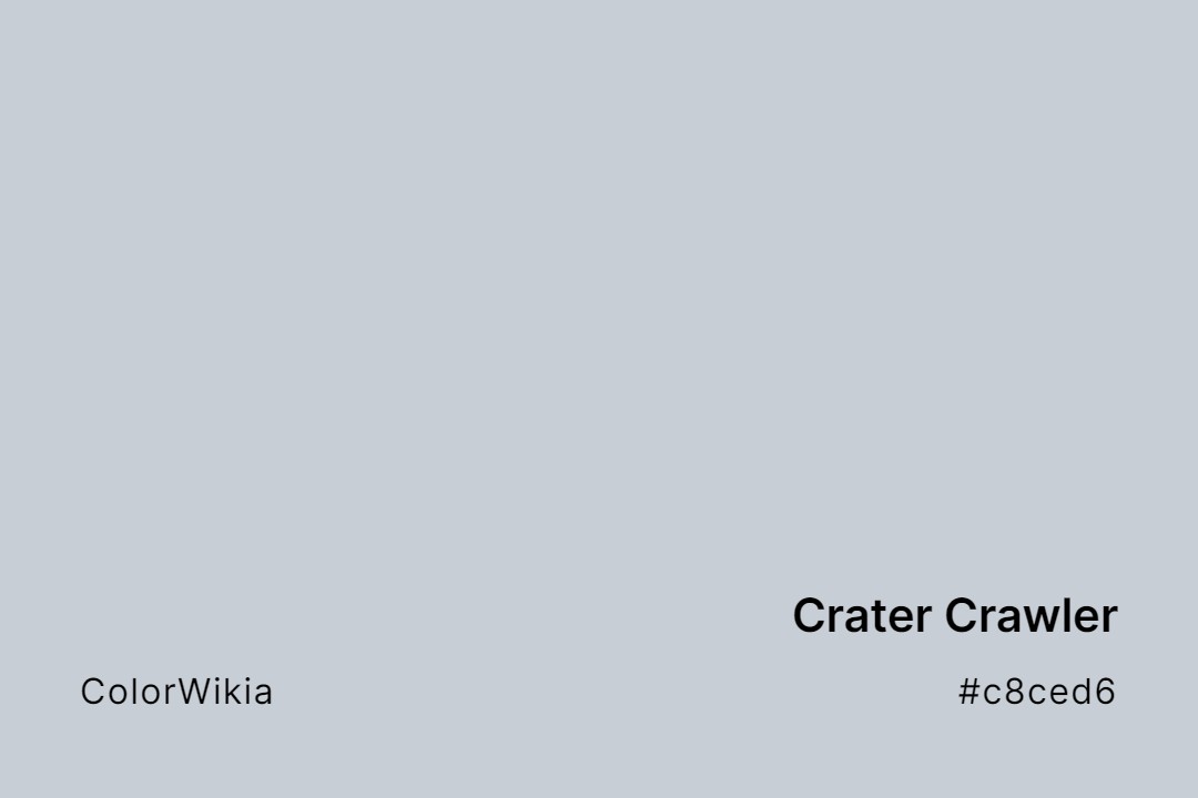 Crater Crawler Color – #c8ced6: Codes and Complete Breakdown