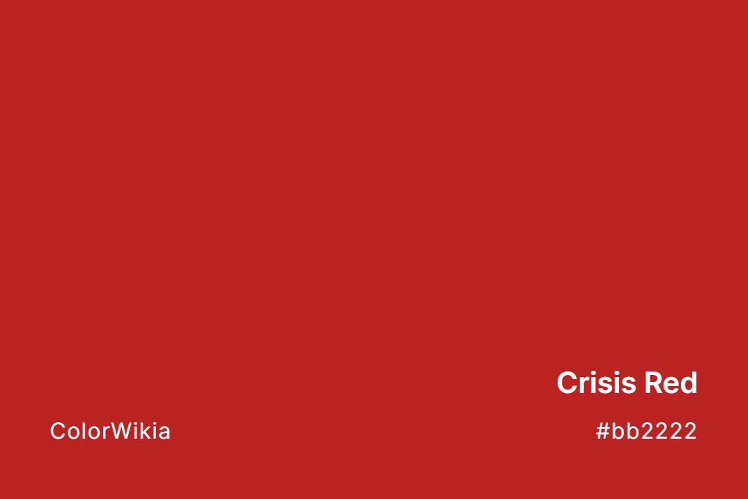 Crisis Red Color – #bb2222: Codes and Complete Breakdown