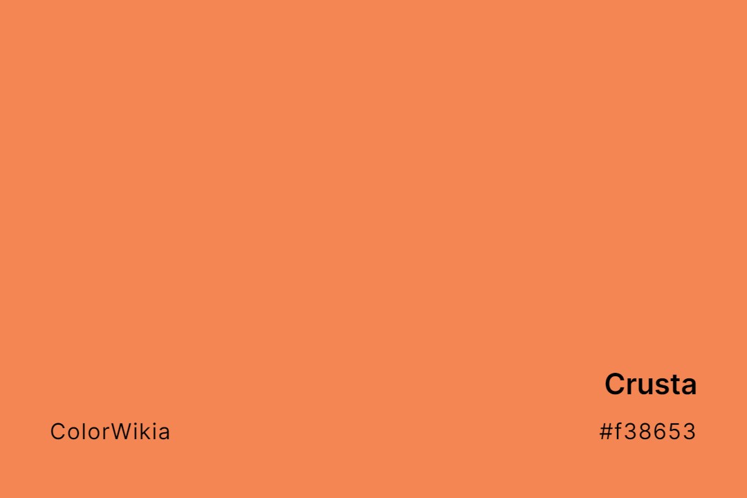 Crusta Color – #f38653: Codes and Complete Breakdown
