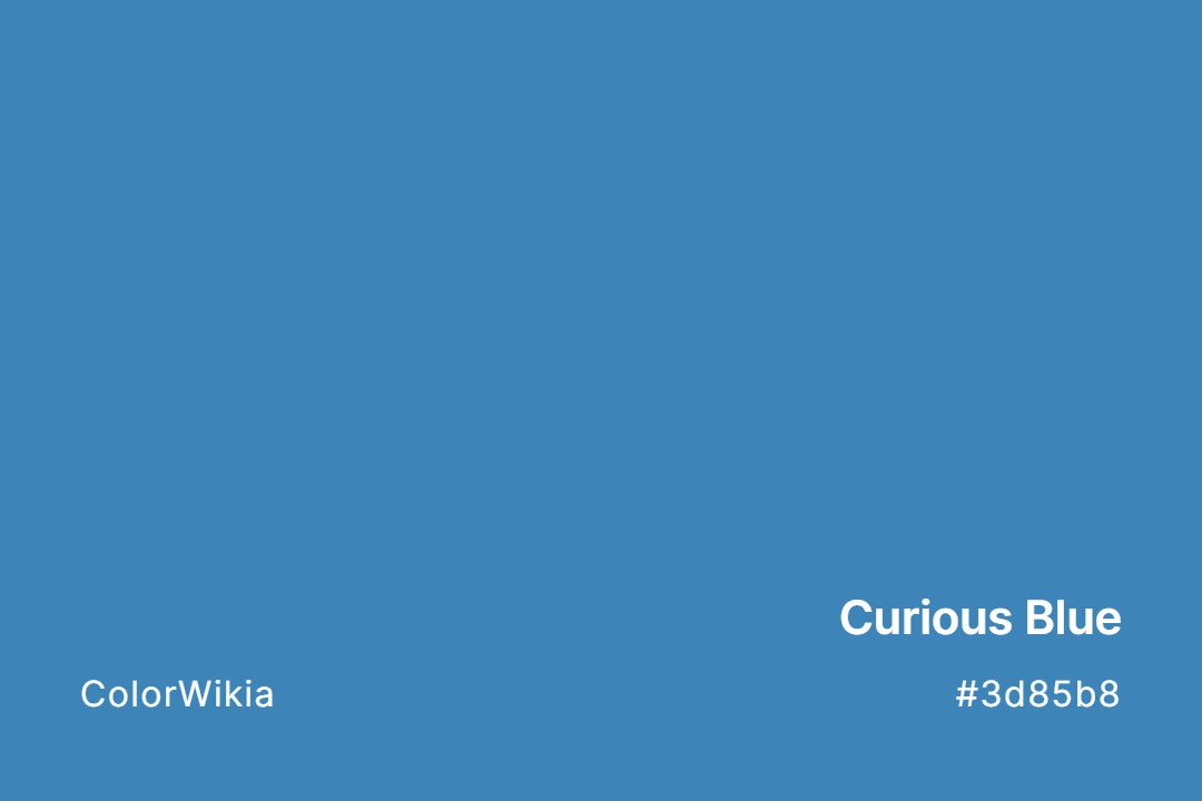 Curious Blue Color – #3d85b8: Codes and Complete Breakdown