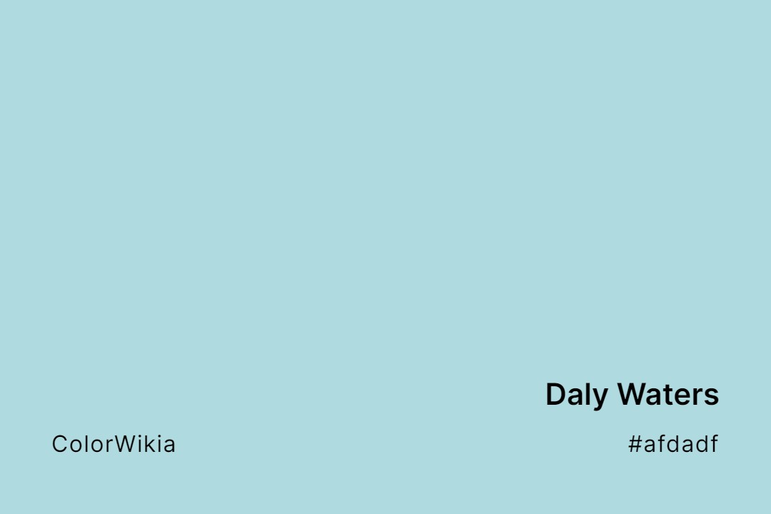 Daly Waters Color – #afdadf: Codes and Complete Breakdown