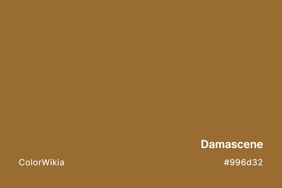 Damascene Color – #996d32: Codes and Complete Breakdown