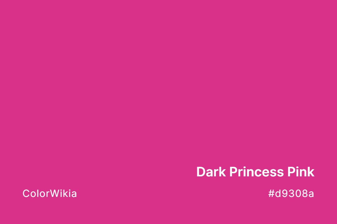 Dark Princess Pink Color – #d9308a: Codes and Complete Breakdown