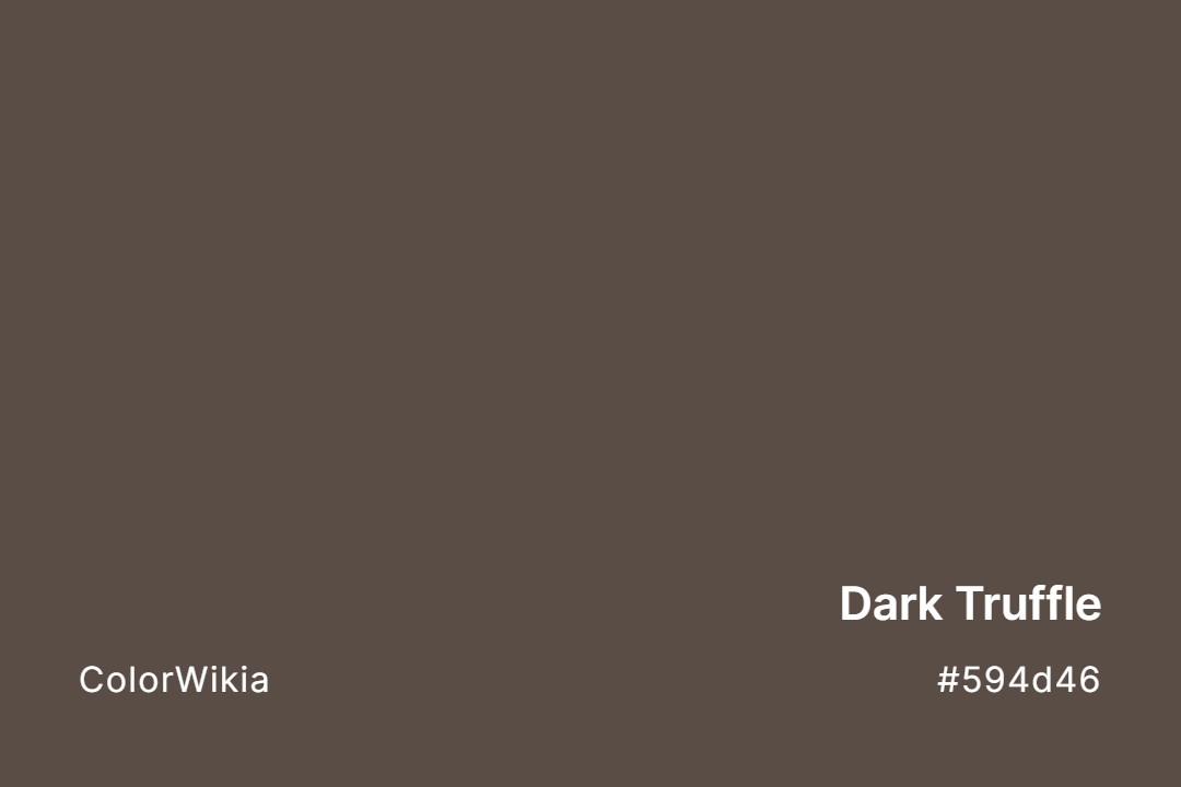 dark truffle color 594d46