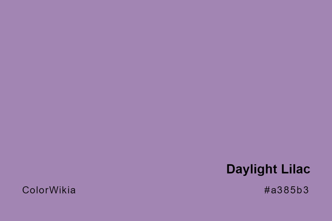 Daylight Lilac Color – #a385b3: Codes and Complete Breakdown