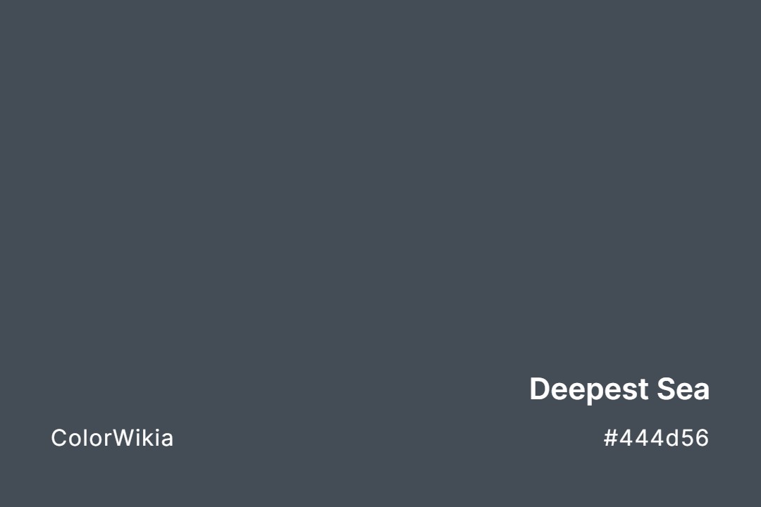 deepest sea color 444d56