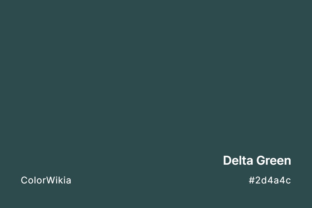 delta green color 2d4a4c