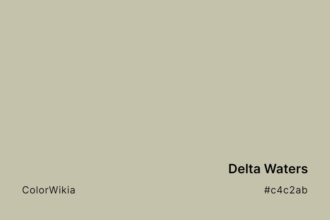 delta waters color c4c2ab