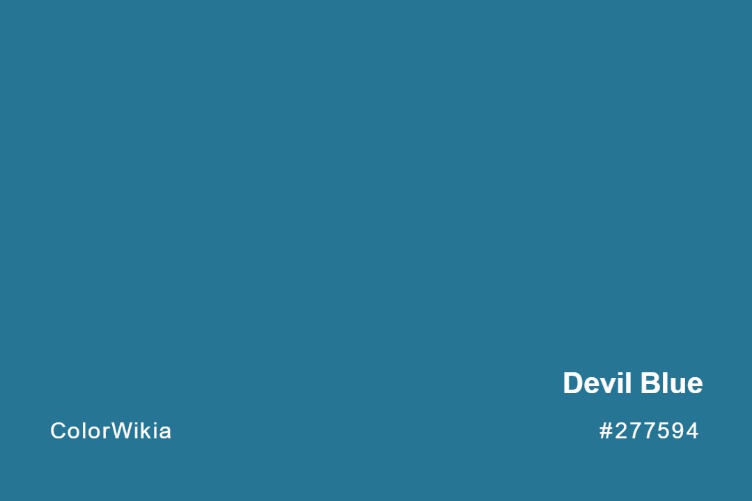 devil blue color 277594