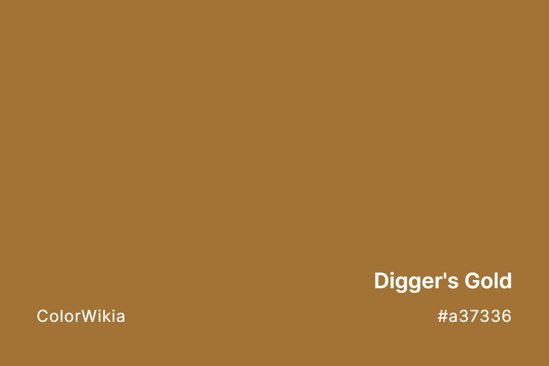 Digger’s Gold Color – #a37336: Codes and Complete Breakdown