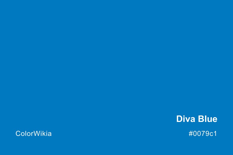 Diva Blue Color – #0079c1: Codes and Complete Breakdown