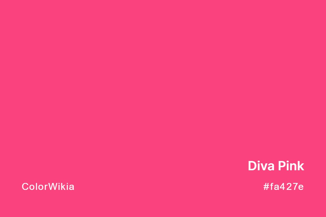 diva pink color fa427e