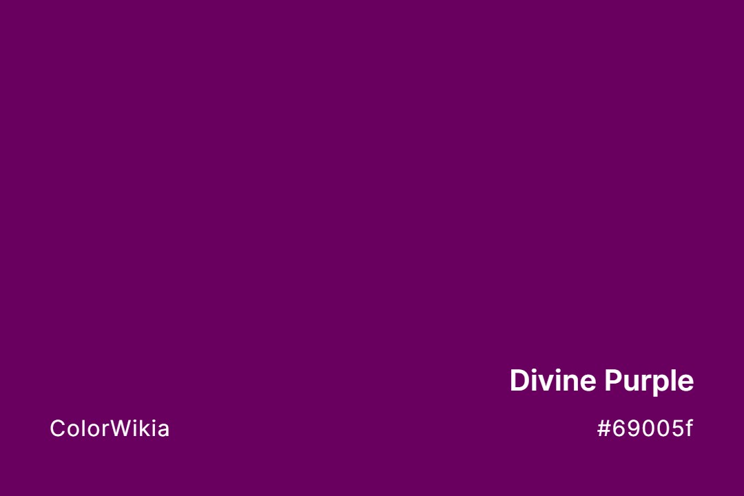 divine purple color 69005f