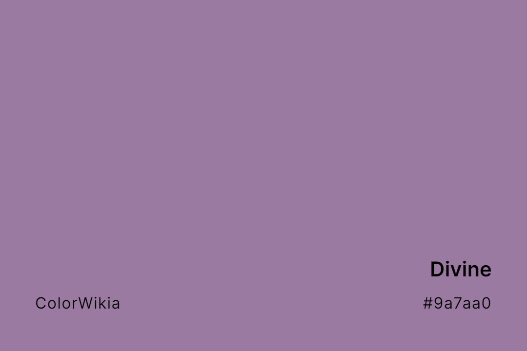 divine color 9a7aa0