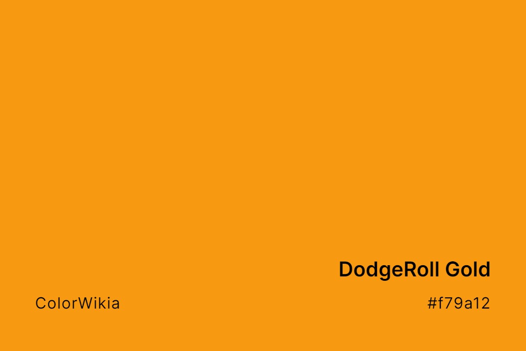 DodgeRoll Gold Color – #f79a12: Codes and Complete Breakdown