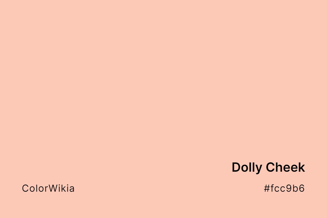 Dolly Cheek Color – #fcc9b6: Codes and Complete Breakdown