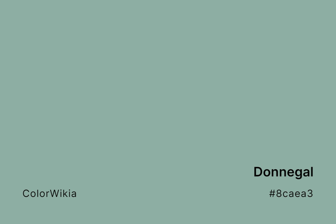 Donnegal Color – #8caea3: Codes and Complete Breakdown