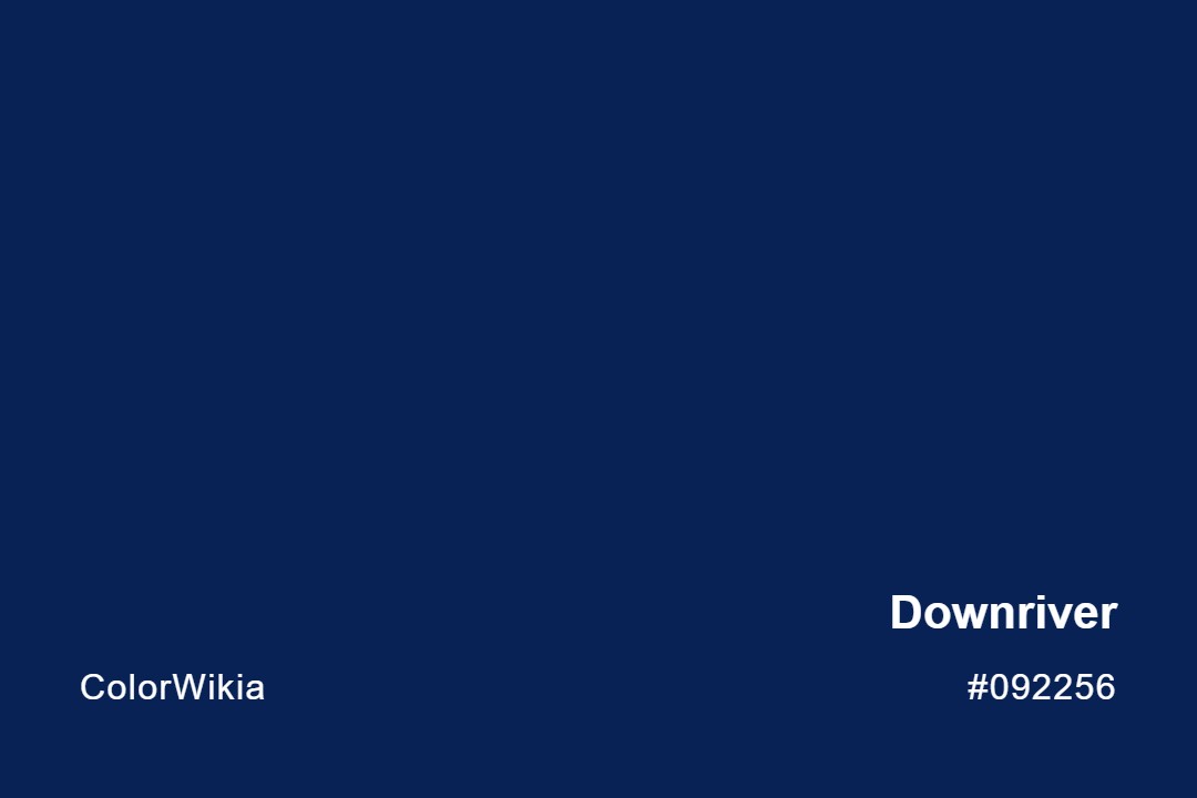 Downriver Color – #092256: Codes and Complete Breakdown