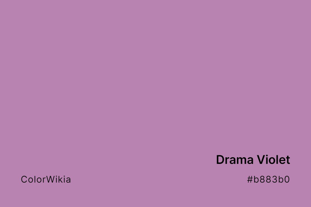drama violet color b883b0