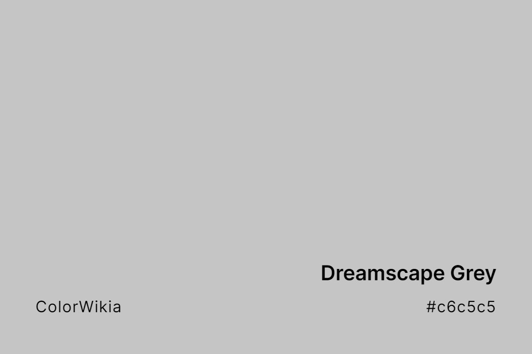 Dreamscape Grey Color – #c6c5c5: Codes and Complete Breakdown