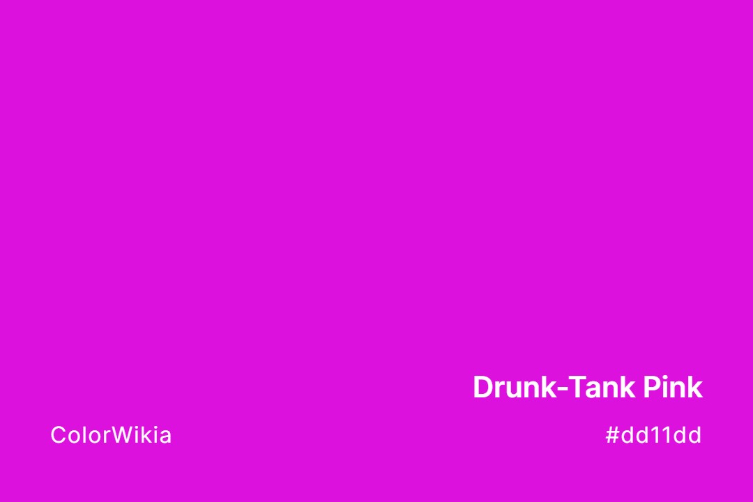Drunk-Tank Pink Color – #dd11dd: Codes and Complete Breakdown