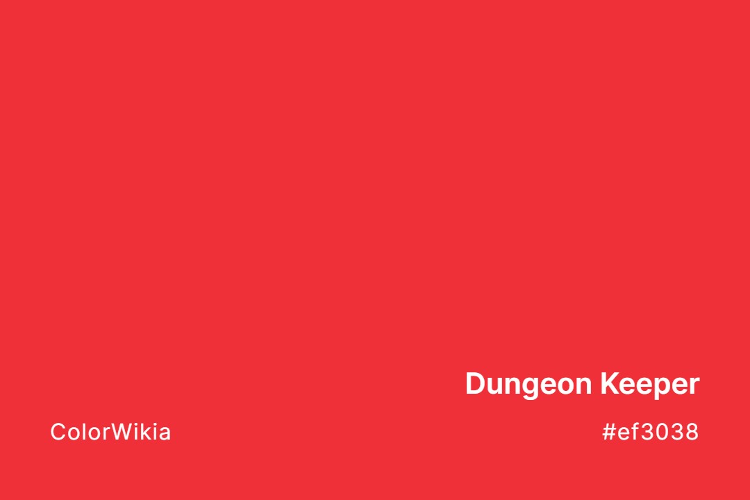 dungeon keeper color ef3038