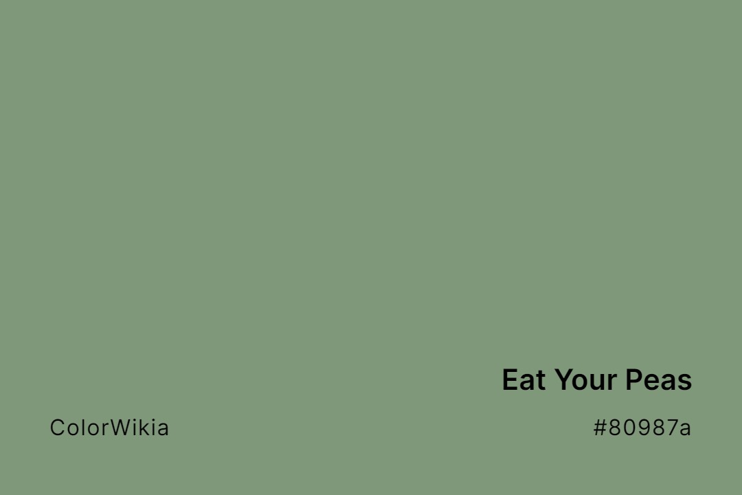 eat your peas color 80987a