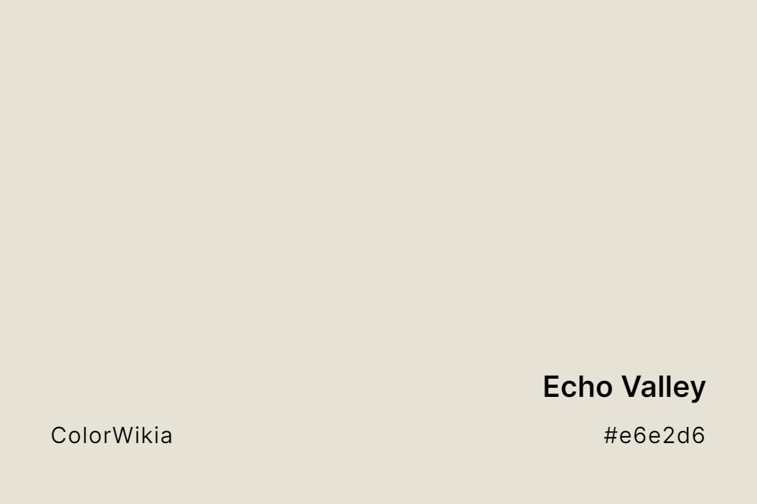 echo valley color e6e2d6
