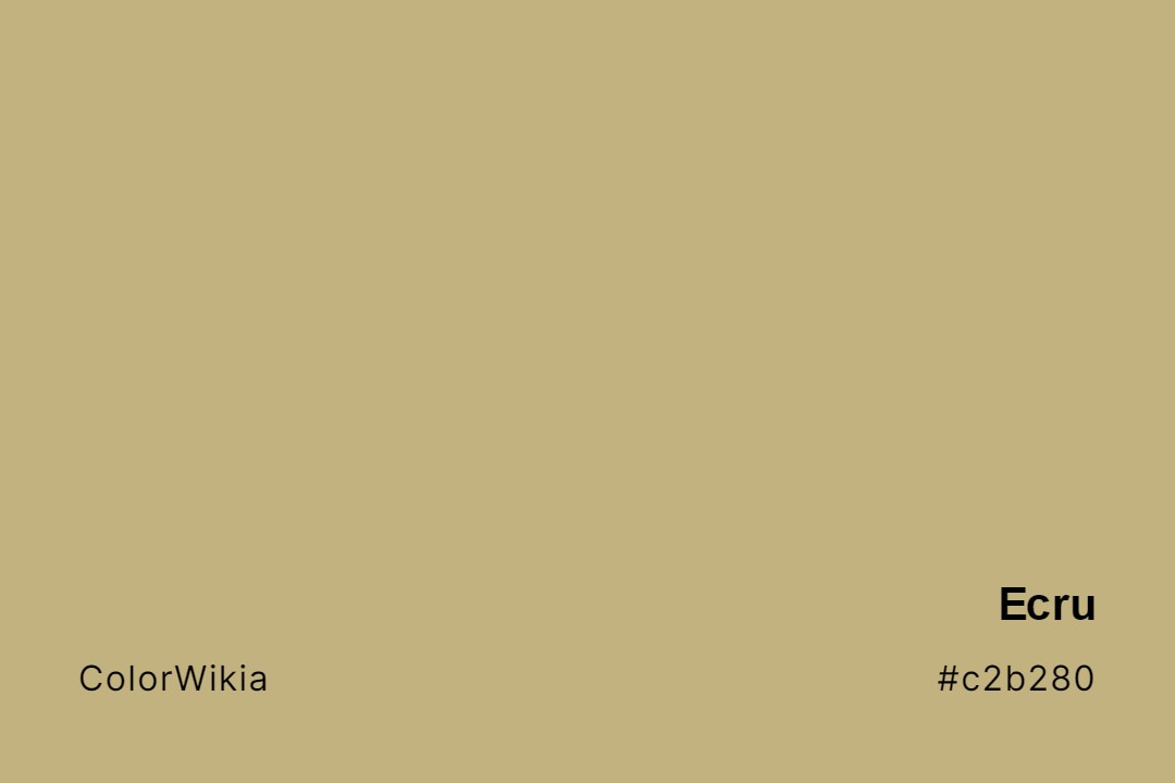 ecru color c2b280