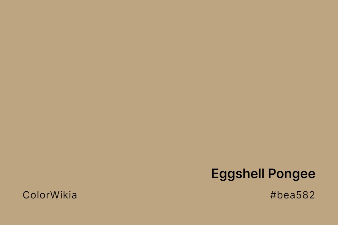 eggshell pongee color bea582