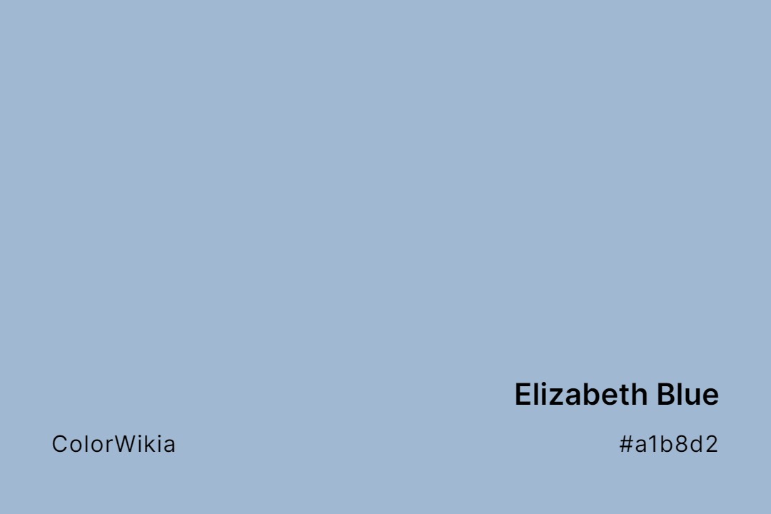 Elizabeth Blue Color – #a1b8d2: Codes and Complete Breakdown