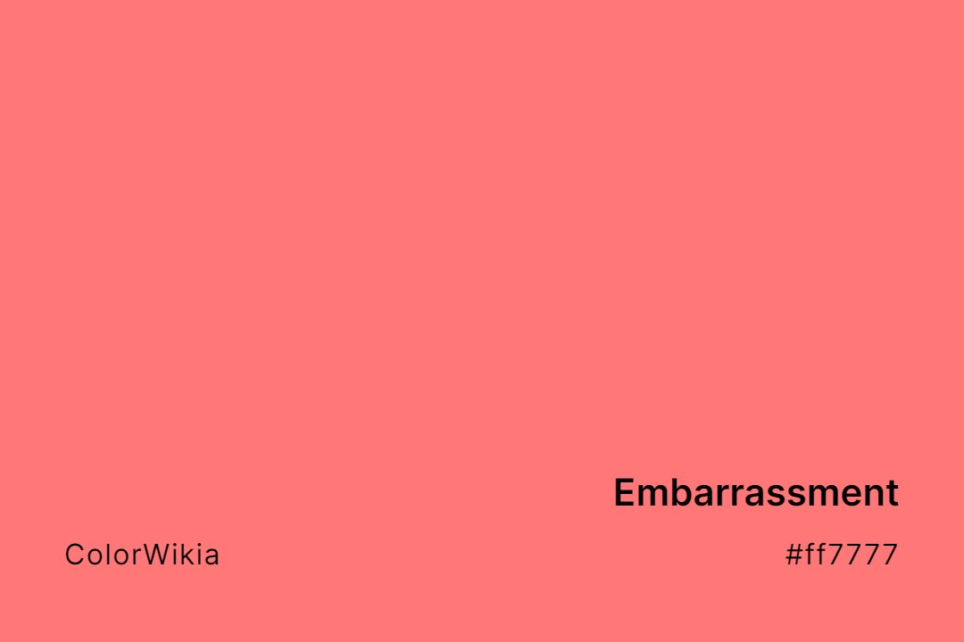Embarrassment Color – #ff7777: Codes and Complete Breakdown
