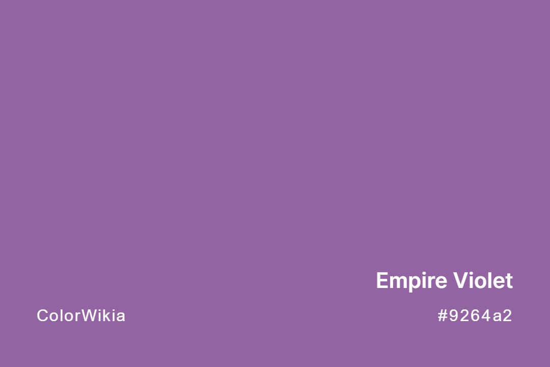 empire violet color 9264a2