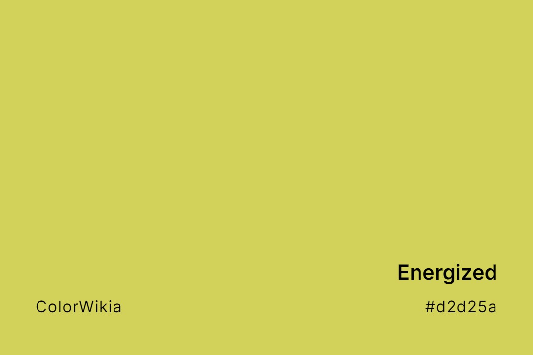 Energized Color – #d2d25a: Codes and Complete Breakdown