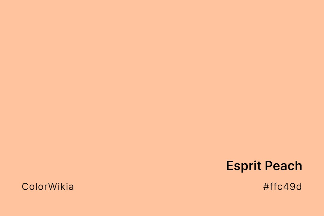 Esprit Peach Color – #ffc49d: Codes and Complete Breakdown