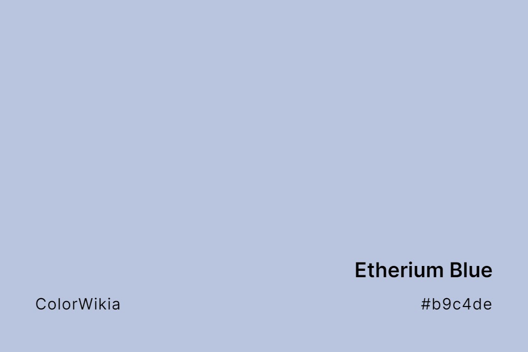 Etherium Blue Color – #b9c4de: Codes and Complete Breakdown