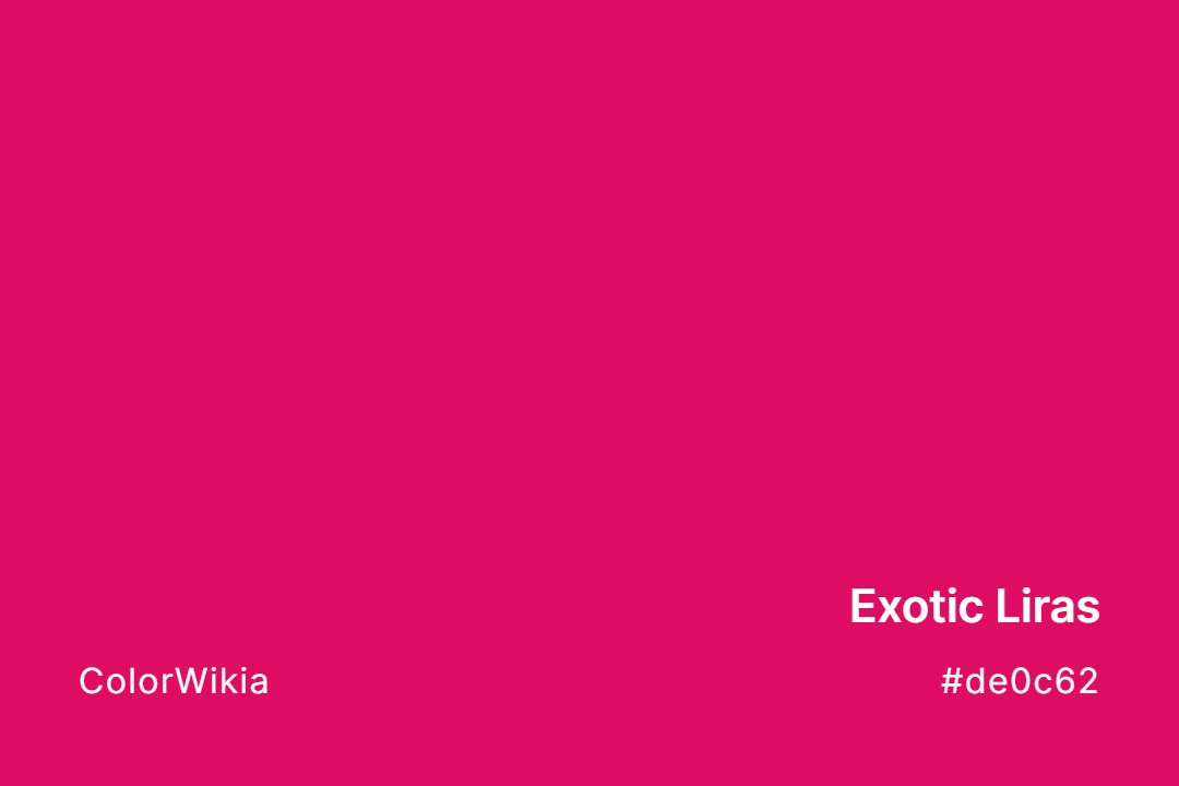 exotic liras color de0c62