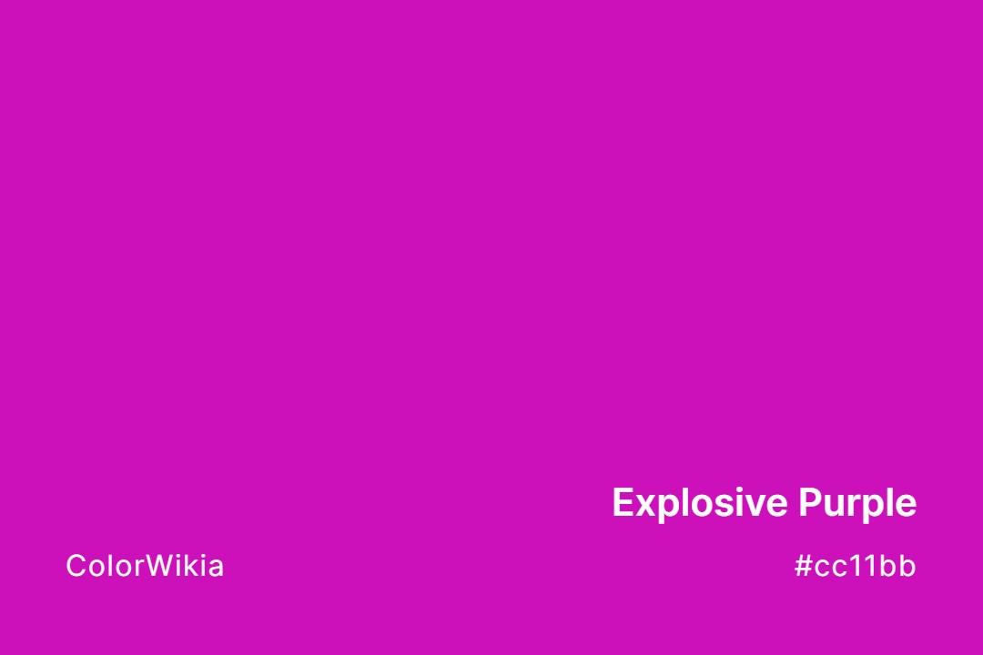 Explosive Purple Color – #cc11bb: Codes and Complete Breakdown