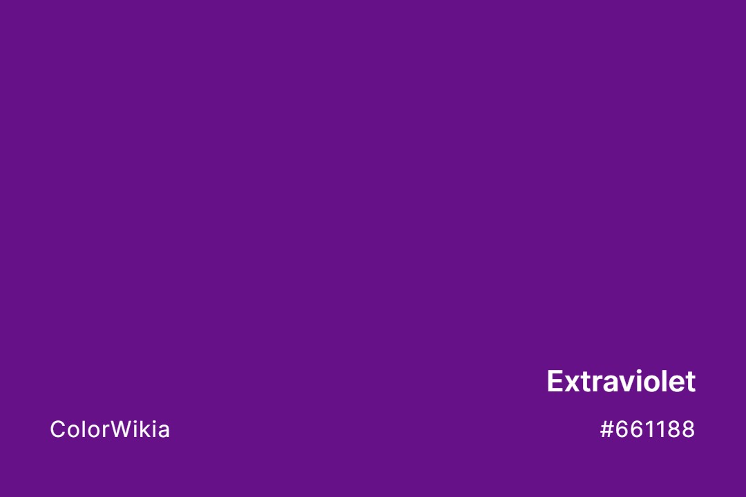 Extraviolet Color – #661188: Codes and Complete Breakdown