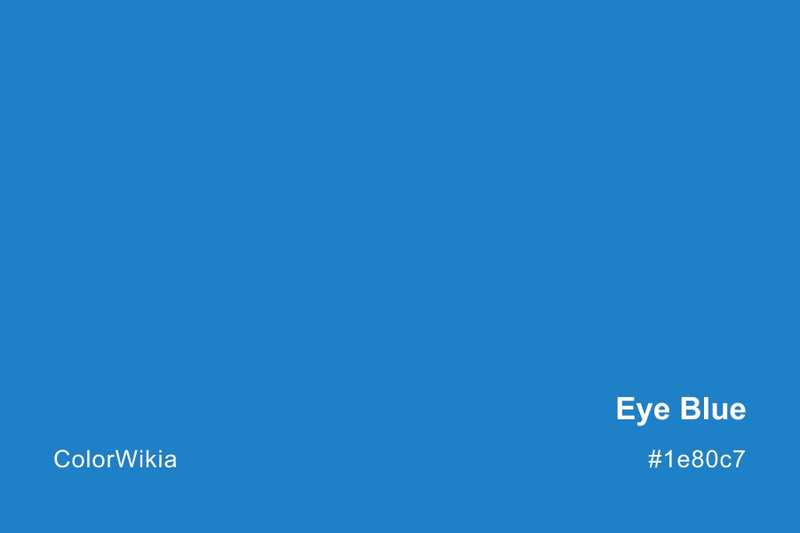 eye blue color 1e80c7
