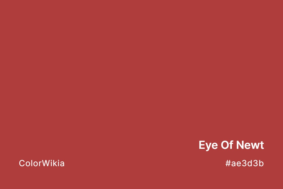 Eye Of Newt Color – #ae3d3b: Codes and Complete Breakdown