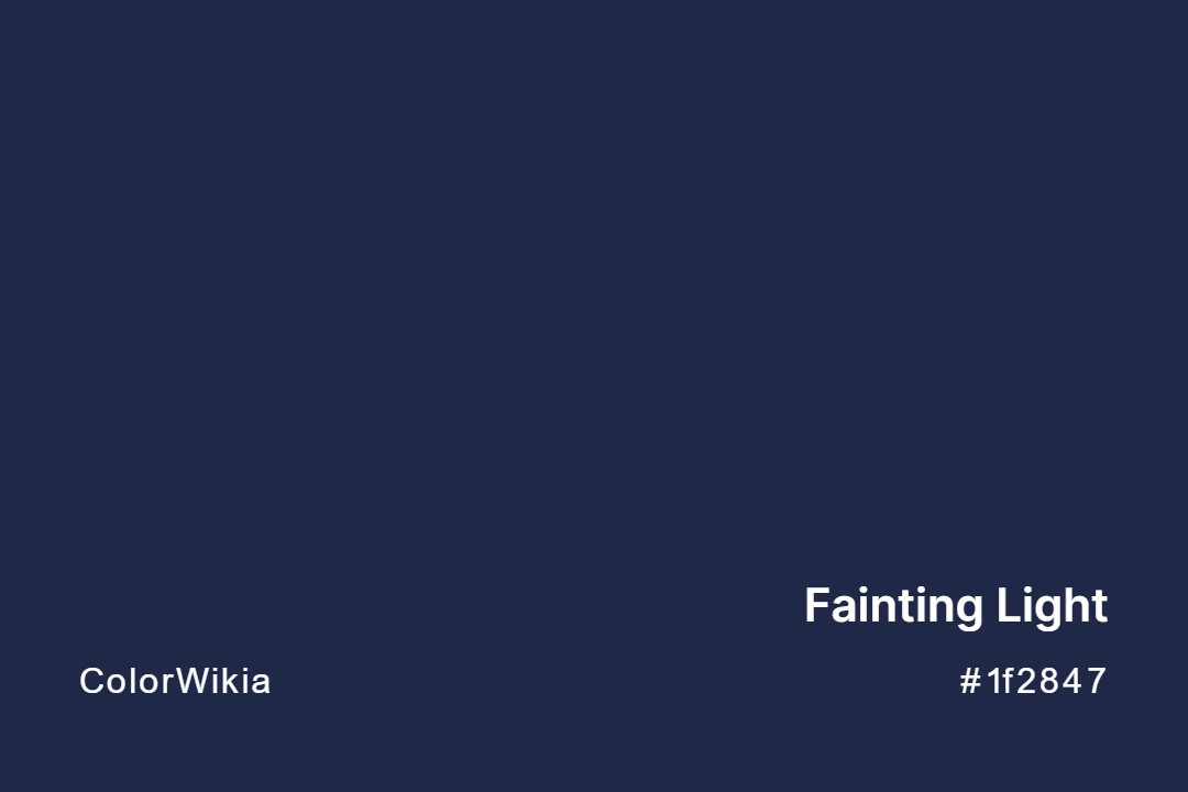 Fainting Light Color – #1f2847: Codes and Complete Breakdown