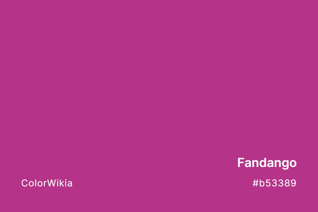 Fandango Color – #b53389: Codes and Complete Breakdown