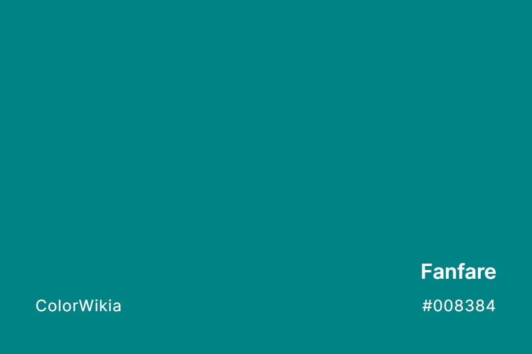 Fanfare Color – #008384: Codes and Complete Breakdown